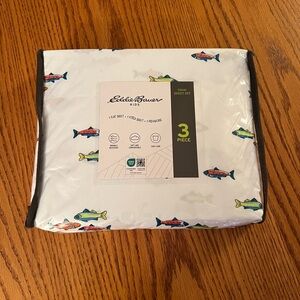 Eddie Bauer Kids Fish Lake Twin Sheet Set
